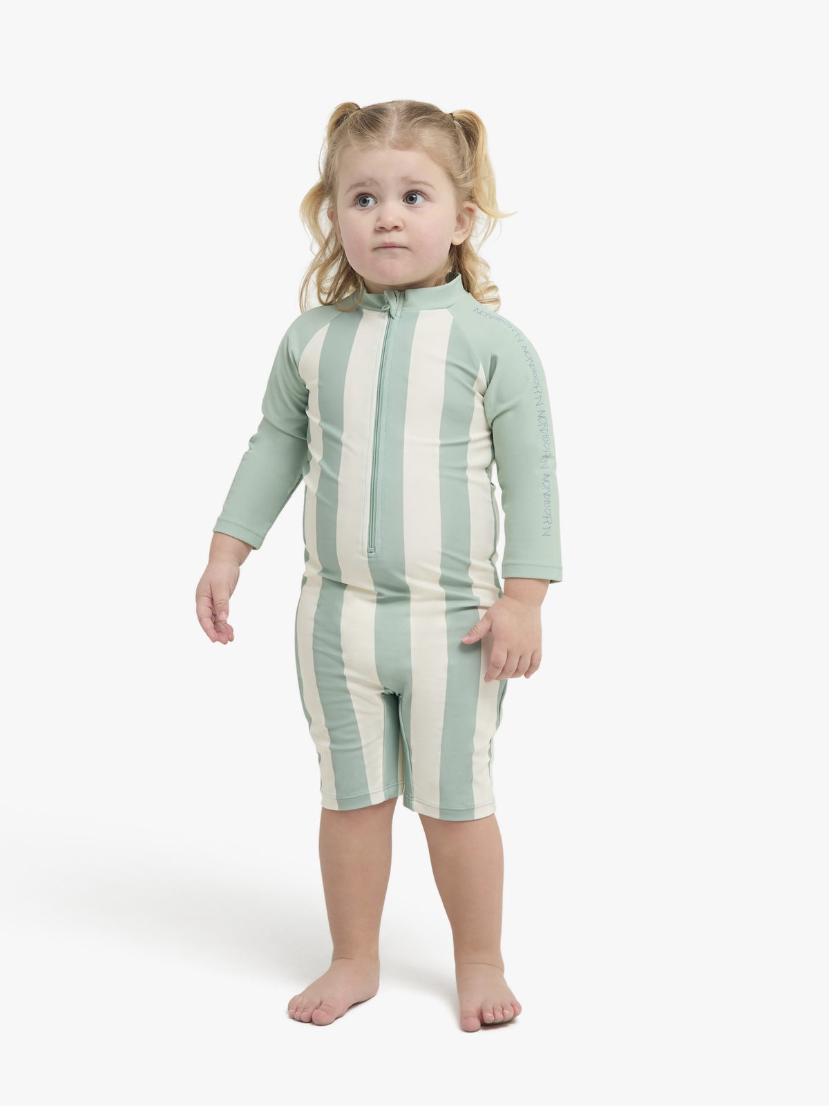 Nordbjörn Hönö UV-Puku, Vaaleansininen Raidallinen