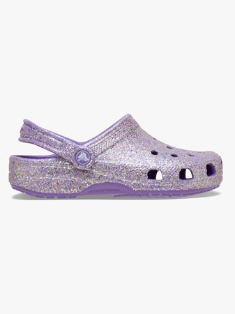 Crocs Classic Fantasy Glitter Pistokkaat, Violetti