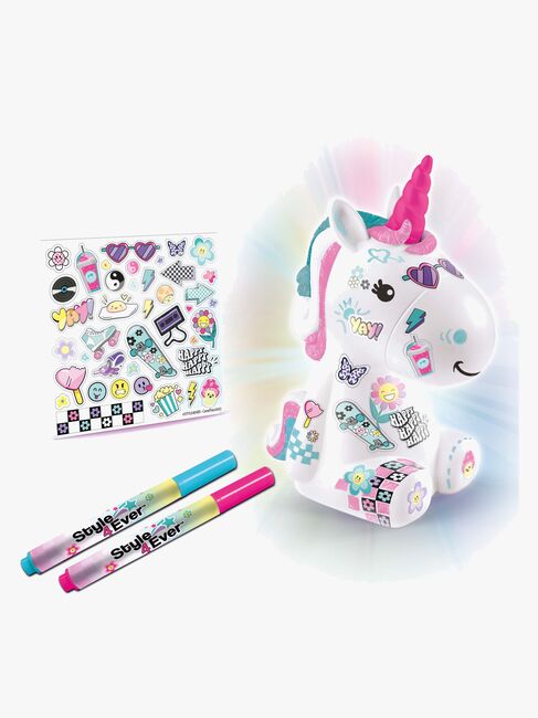 Style 4 Ever Askartelusetti DIY Yksisarvinen + Valo