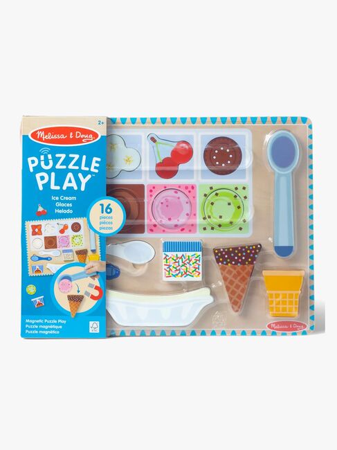 Melissa & Doug Magneettinen Palapeli & Leikkisetti Jäätelö 16