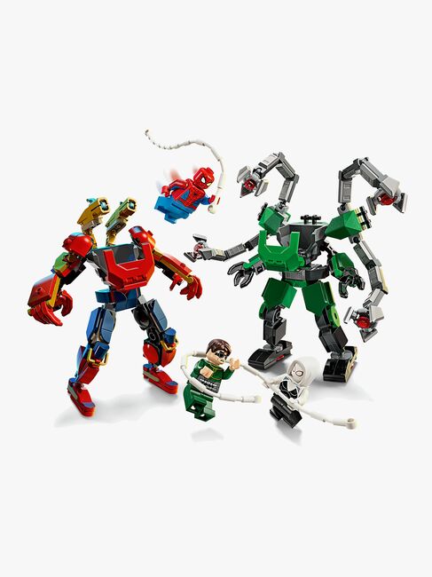 LEGO Super Heroes 76338 Robottien taistelu: Spider-Man vastaan Tohtori Mustekala