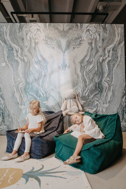 Yappy Kids Yappyhug Säkkituoli, Pine Green