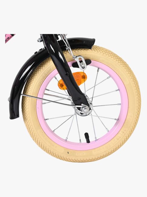 Volare Excellent Polkupyörä + Kori 12'', Musta