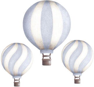 Stickstay Vintage Balloon Set Sisustustarra, Blue Sky