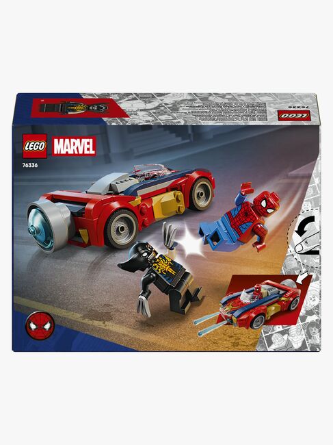 LEGO Super Heroes 76336 Spider-Manin auto vastaan Venomiksi muuttunut Wolverine