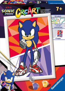 Ravensburger CreArt Sonic Prime Taidesetti