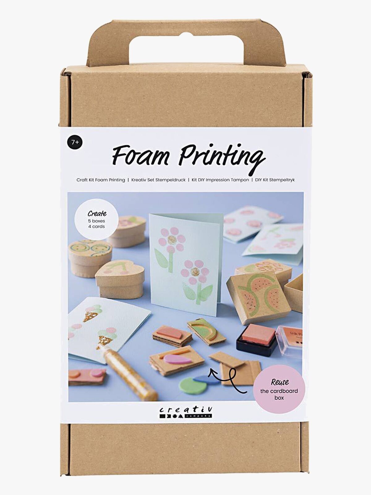 Creativ Company Askartelusetti Leimasimien Painatus