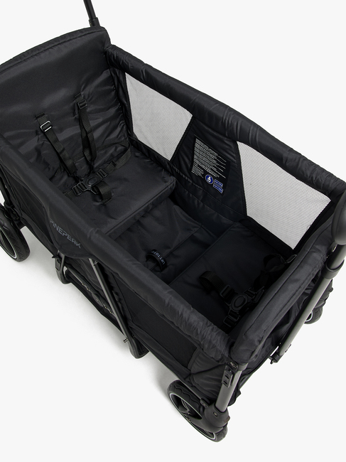 Pinepeak Seat X2 Kuljetuskärry, Musta