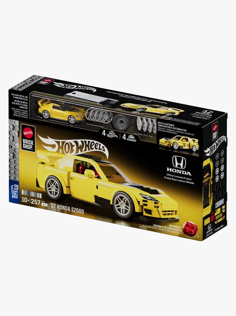 Mattel Brick Shop Hot Wheels Työmaasetti Speed Series '07 Honda S2000