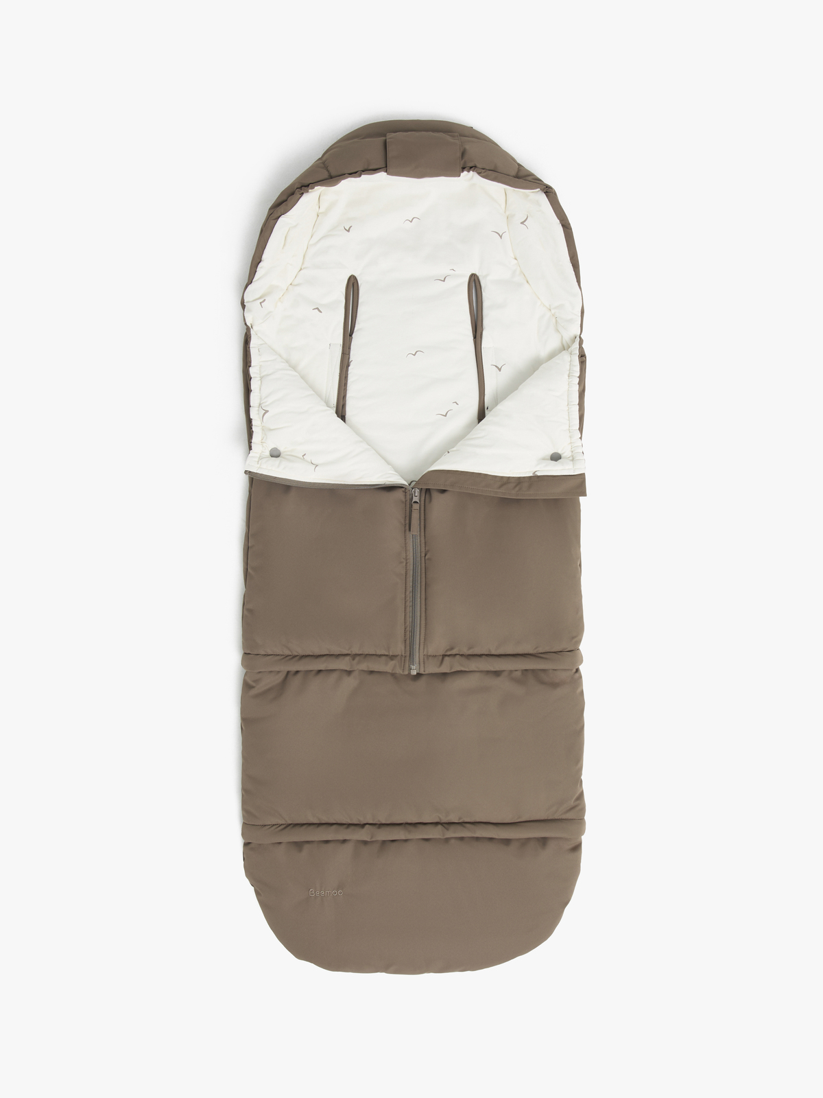 Beemoo Light Lämpöpussi + Jatkopala, Taupe Swallow