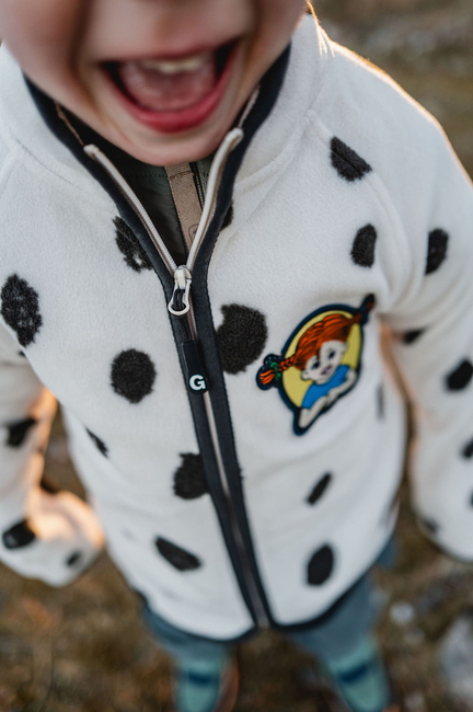 Geggamoja Fleecetakki Peppi Pitkätossu, Dots