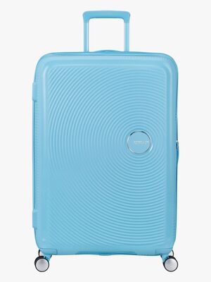 American Tourister Soundbox Spinner Matkalaukku 97-110L, Blueberry Fizz