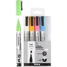 Creativ Company Chalk Markers Voimakkaat Värit 5 kpl