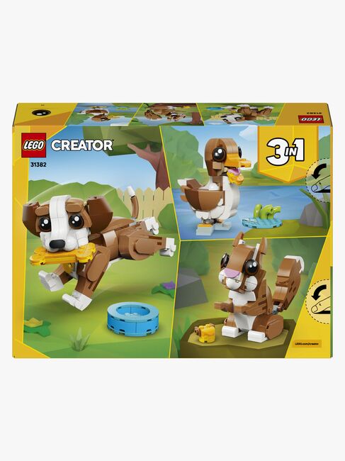 LEGO Creator 31382 Söpöt eläimet: Leikkisä koiranpentu