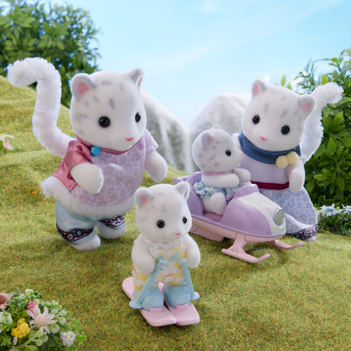 Sylvanian Families Figuurisetti Perhe Lumileopardi