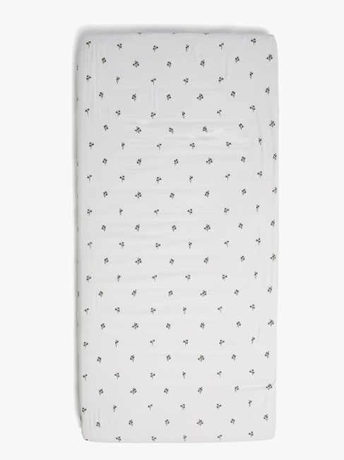 Alice & Fox ADORA Muotoonommeltu Aluslakana Juniorisänky 90x200, Valkoinen