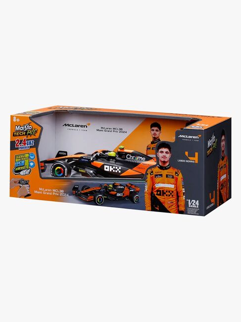 Maisto Tech R/C Premium F1 McLaren MCL38 Norris Kilpa-auto 1:24
