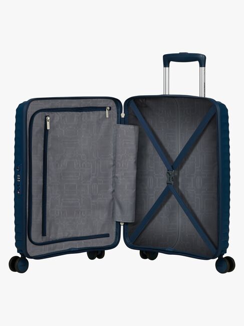 American Tourister Diablast Spinner Matkalaukku 35L, Darkwave Blue