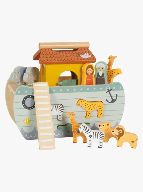 Small Foot Palikkalaatikko Nooan Arkki, Safari
