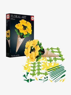 Educa Askartelusetti Ruusut, Keltainen