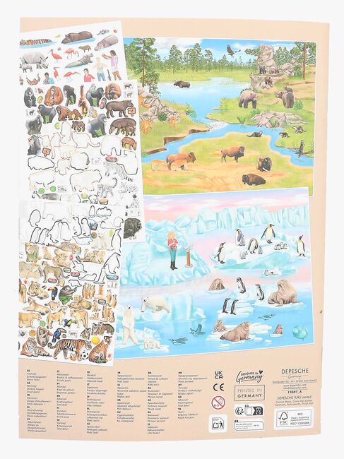 Motto Trends Puuhakirja Create Your Zoo