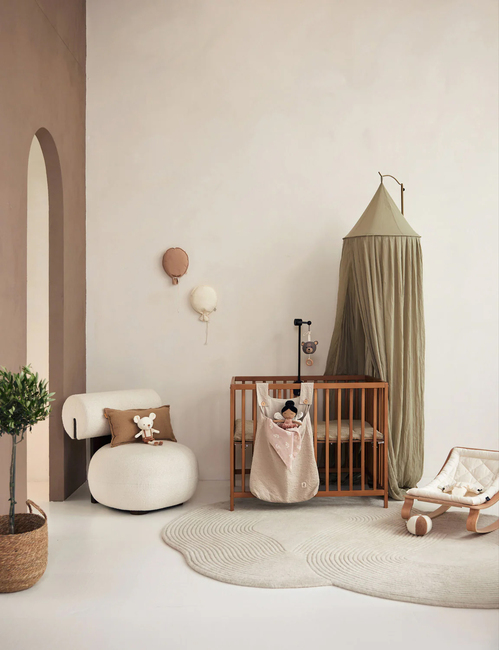 Jollein Vuodekatos Vintage, Olive Green