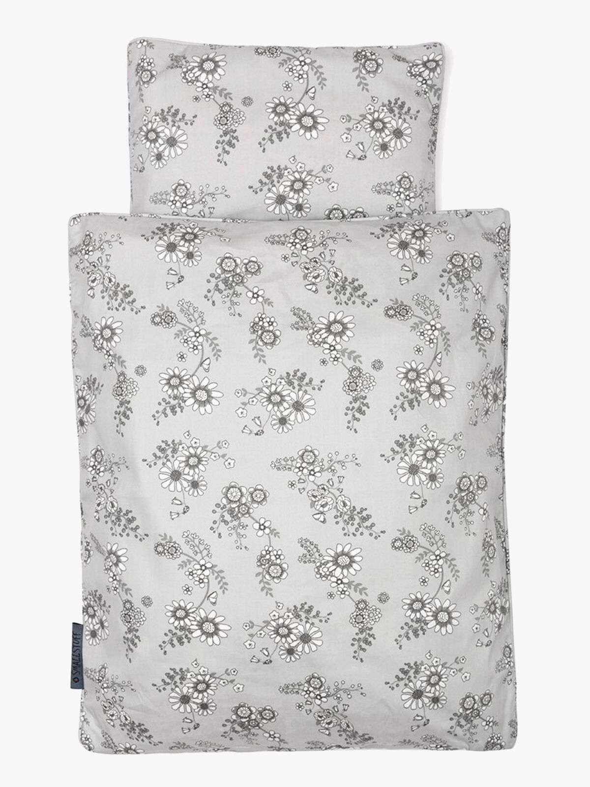 Smallstuff Pussilakanasetti Nukensänky, Harmaa