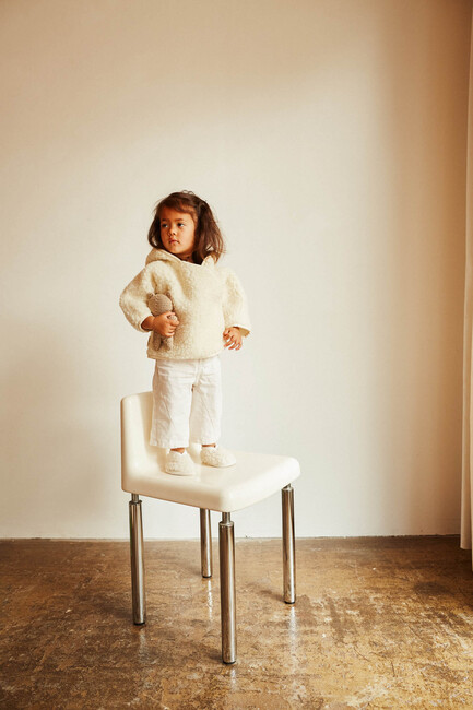 BINIBAMBA Merino Snuggle Takki, Milk