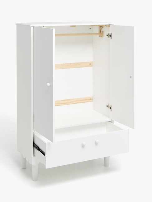 Alice & Fox Dune Vaatekaappi, White