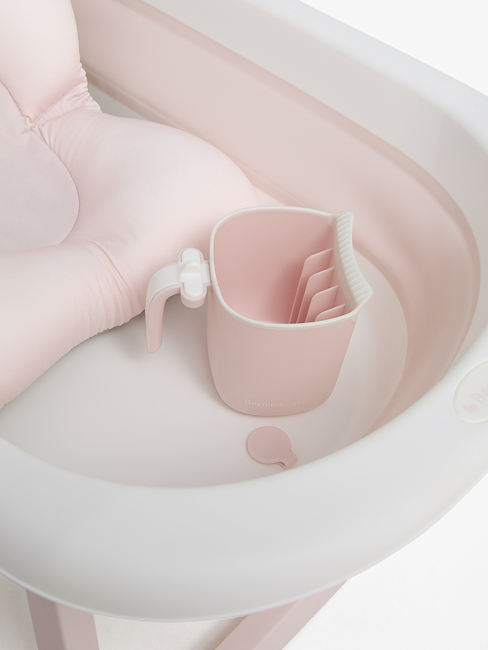 Beemoo CARE Assist Kylpyamme + Kylpytuki & Huuhtelukannu, Pink