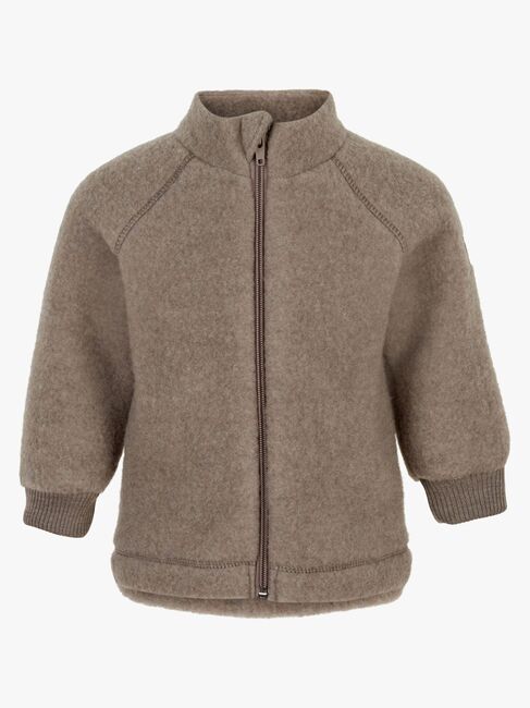 Mikk-Line Fleecetakki Merinovilla, Melange Denver