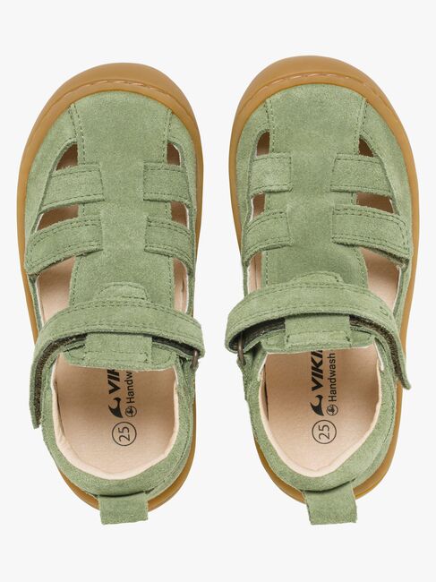 Viking Alv Lind Barefoot 2V Sandaalit, Olive