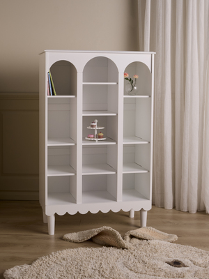 Alice & Fox Dune  Koristeellinen Kirjahylly, White