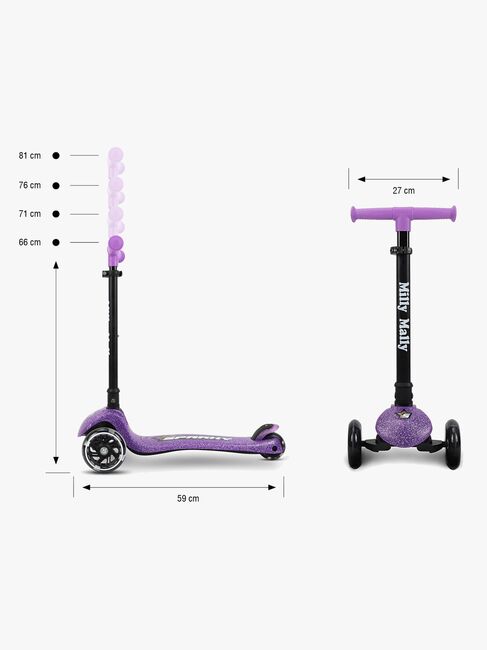 Milly Mally Sparky Potkulauta, Violetti