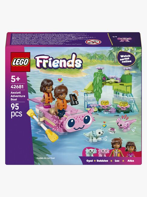 LEGO Friends 42681 Aksolotli-seikkailuvene