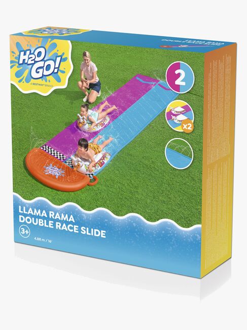 Bestway H2OGO! Vesiliukumäki Llama Rama Race