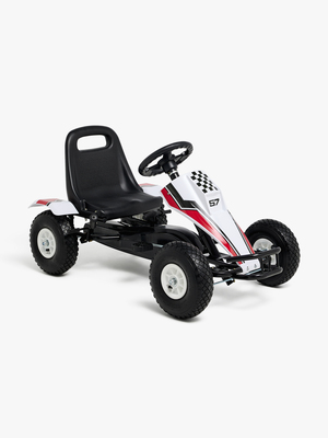 Alex's Garage Polkuauto Go-kart, Valkoinen