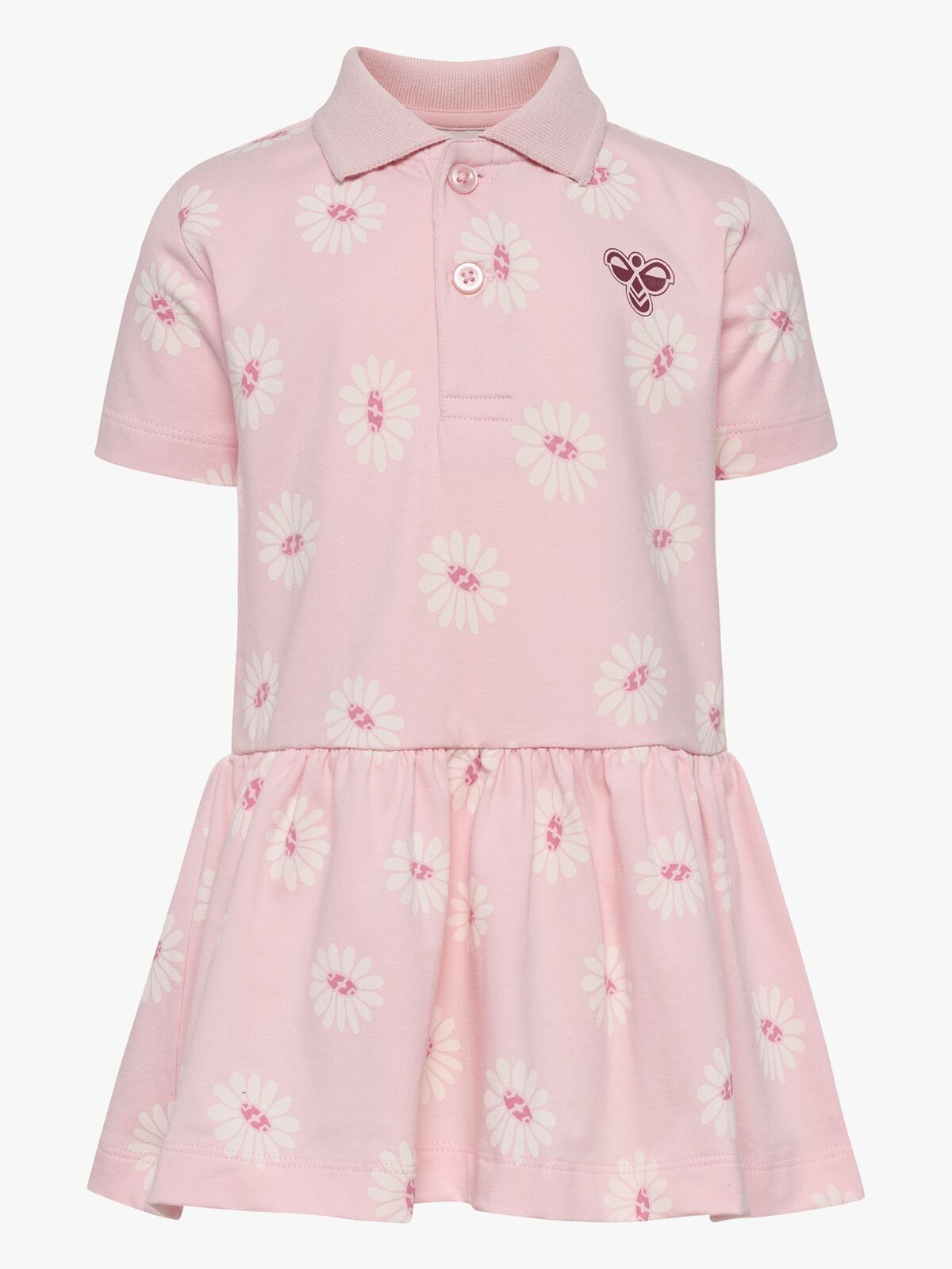 Hummel Poolopaita Mini Regular Flower Mekko, Pale Lilac