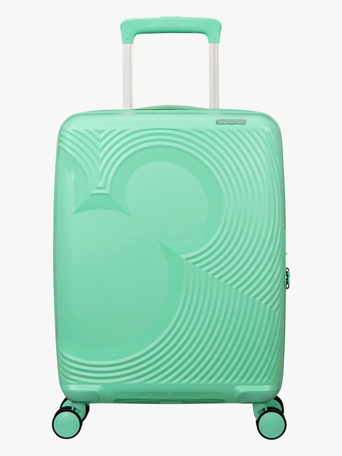 American Tourister Mickey Magic Spinner Matkalaukku 37-44L, Jelly Mint