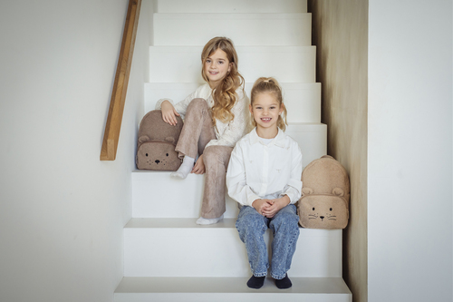 Kidzroom Reppu Comfort Friends, Ruskea