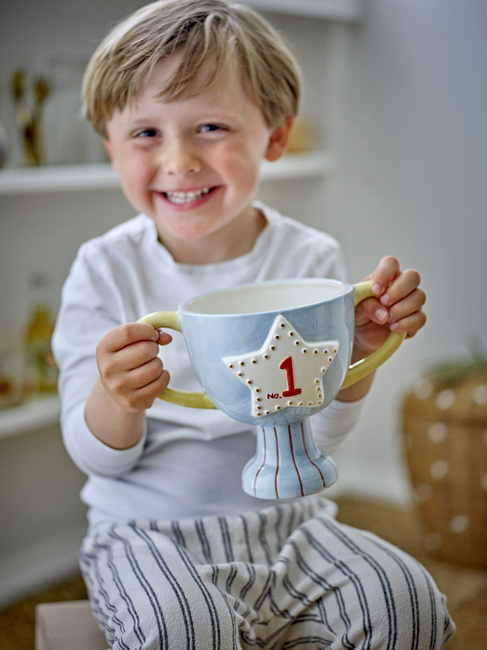 Bloomingville MINI, Trophy Kukkaruukku Keramiikka, Monivärinen