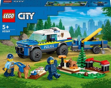 LEGO City Police 60369 Siirrettävä Poliisikoirien Koulutusrata