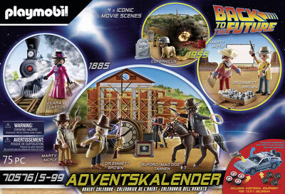 Playmobil 70576 Back to the Future Joulukalenteri