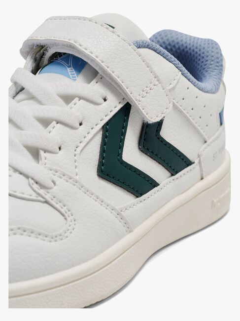 Hummel St Power Play Jr Lenkkarit, White/Green