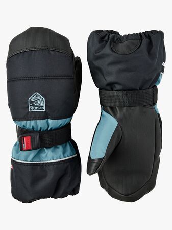 Hestra Kids Czone Rukkaset, Black/Petrol