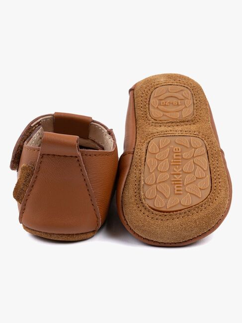 Mikk-Line Leather Sisäkengät, Cognac