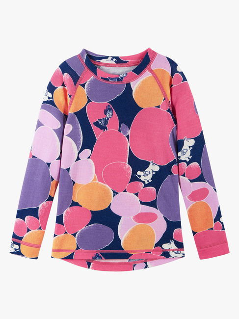 Reima Moomin Trivsam Aluskerrasto Merinovillasekoite, Soft Coral