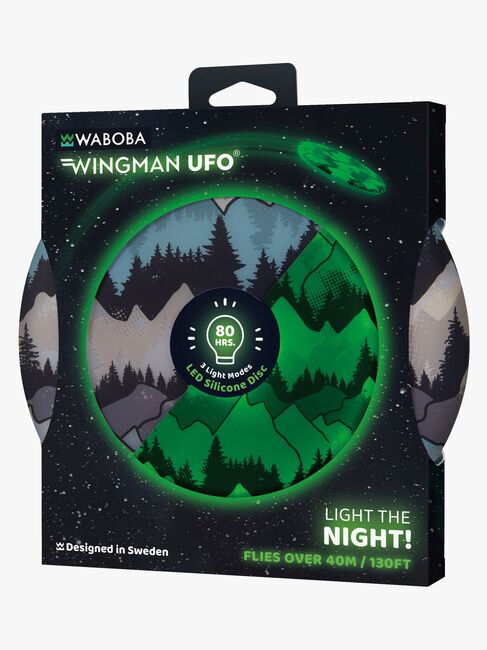 Waboba Wingman UFO Frisbee + LED-valo