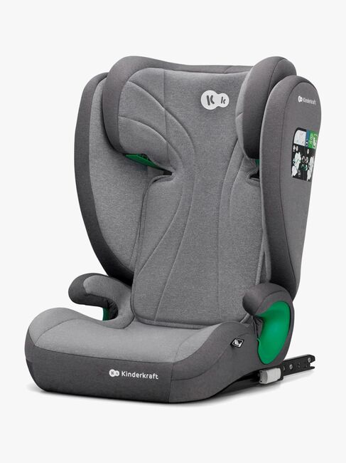 Kinderkraft JUNIOR FIX 2 i-Size Turvavyöistuin, Rocket Grey