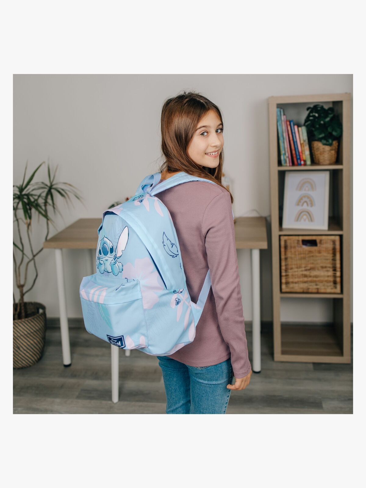 Disney Lilo and Stitch Reppu 8L, Vaaleansininen